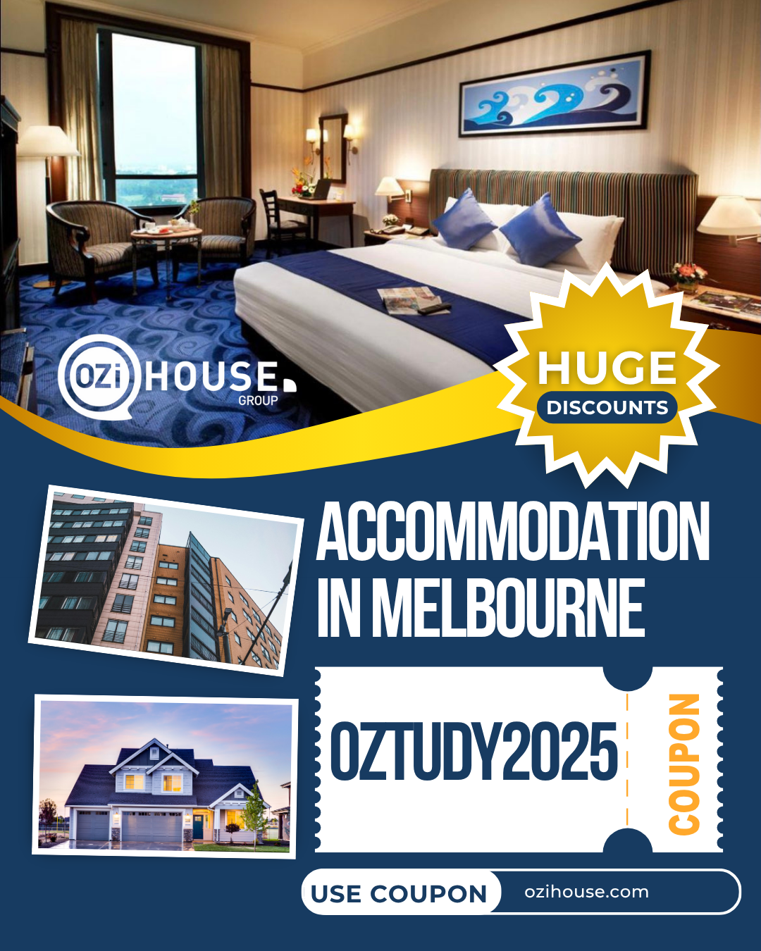 discount coupon ozihouse